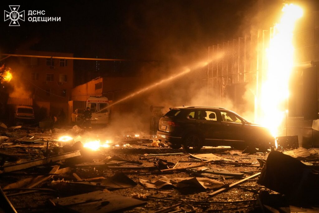 Ночная атака на Одесскую область: один человек погиб, еще шестеро получили ранения