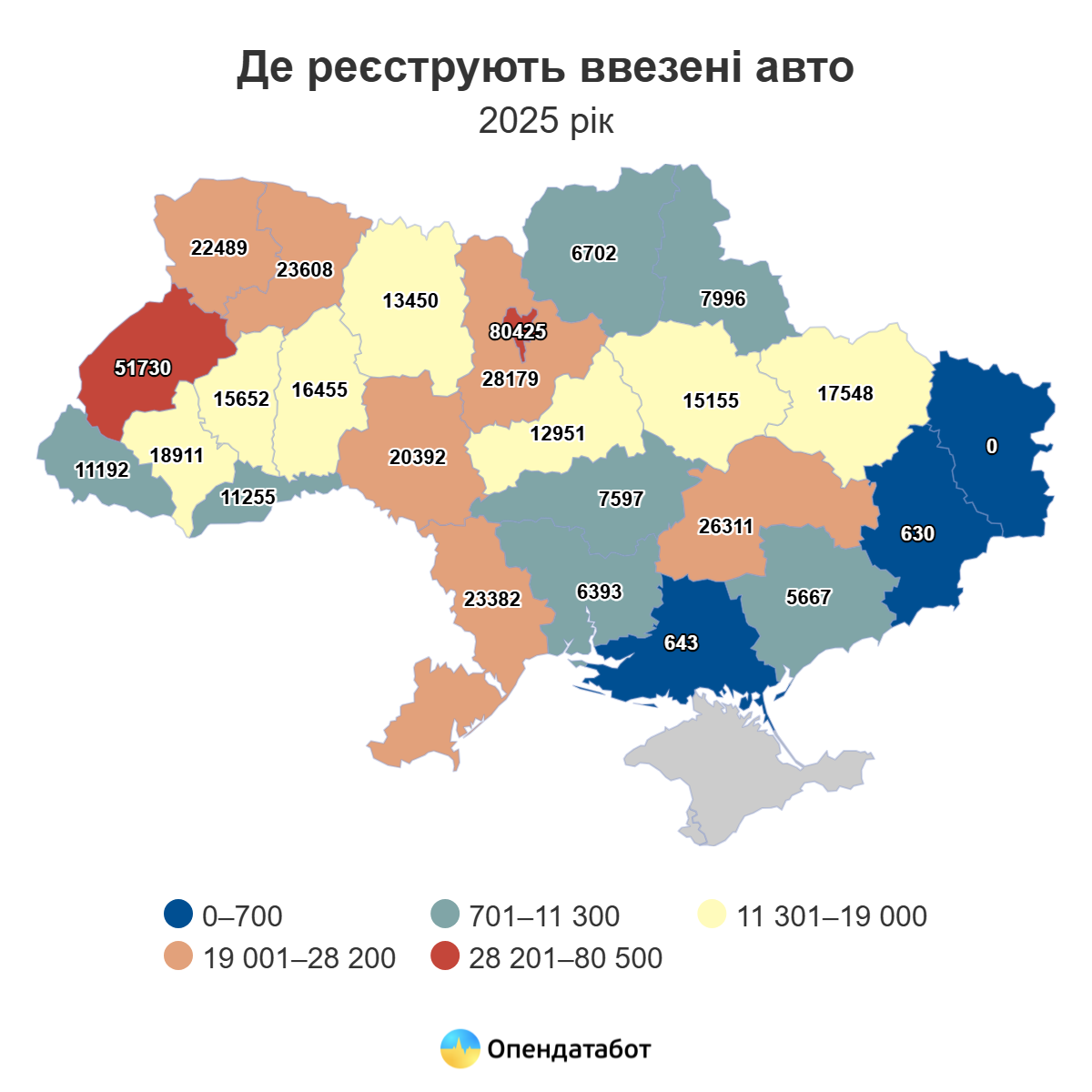 Одесская область — единственный регион, где среди импортированных авто лидирует BMW Одесская область — единственный регион, где среди импортированных авто лидирует BMW