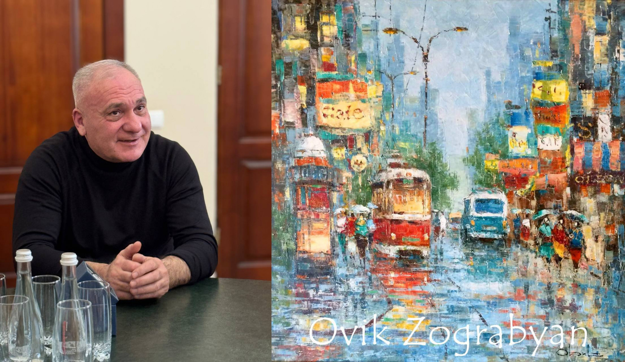 В Одессе наградили художника Овика Зограбяна