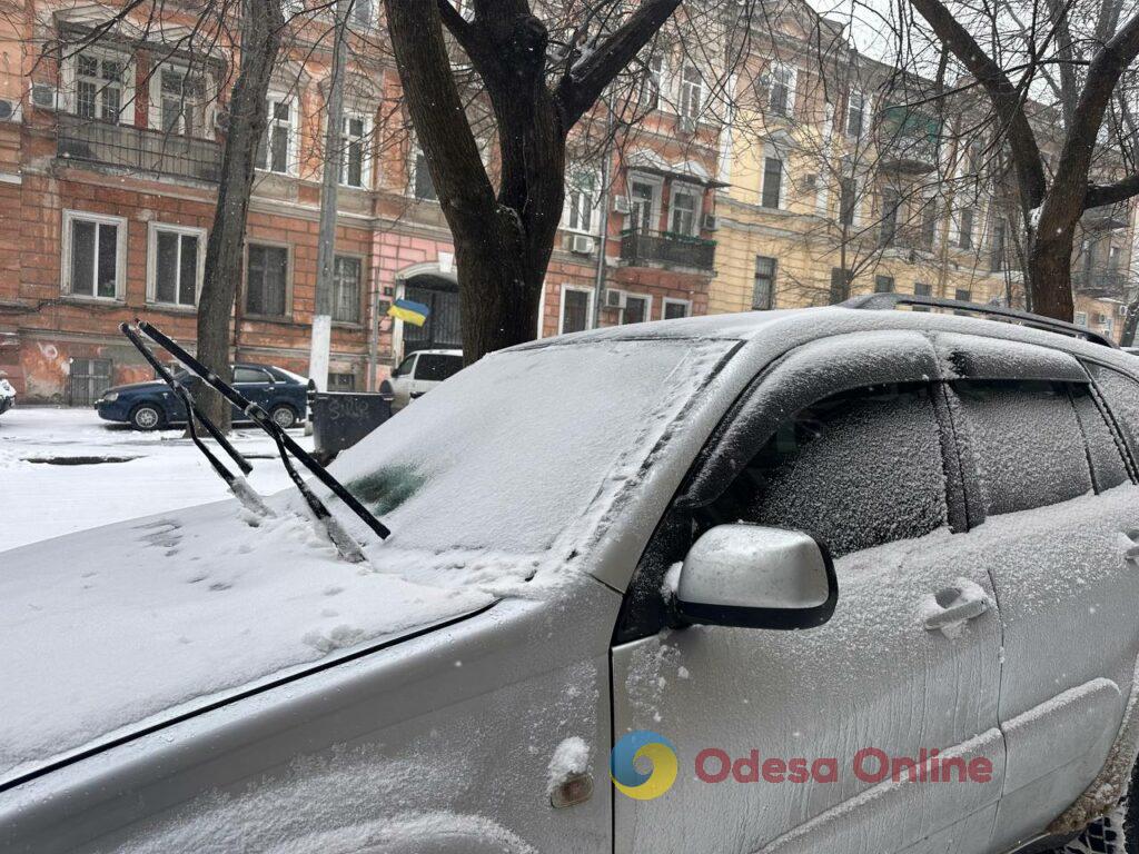 Як зі старої поштівки: фоторепортаж засніженої Одеси