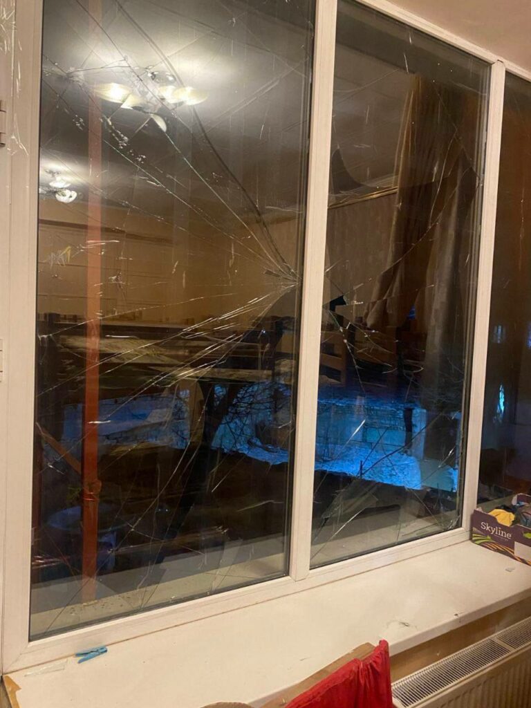 Через ворожу атаку пошкоджені понад 20 будинків у трьох районах Одеси