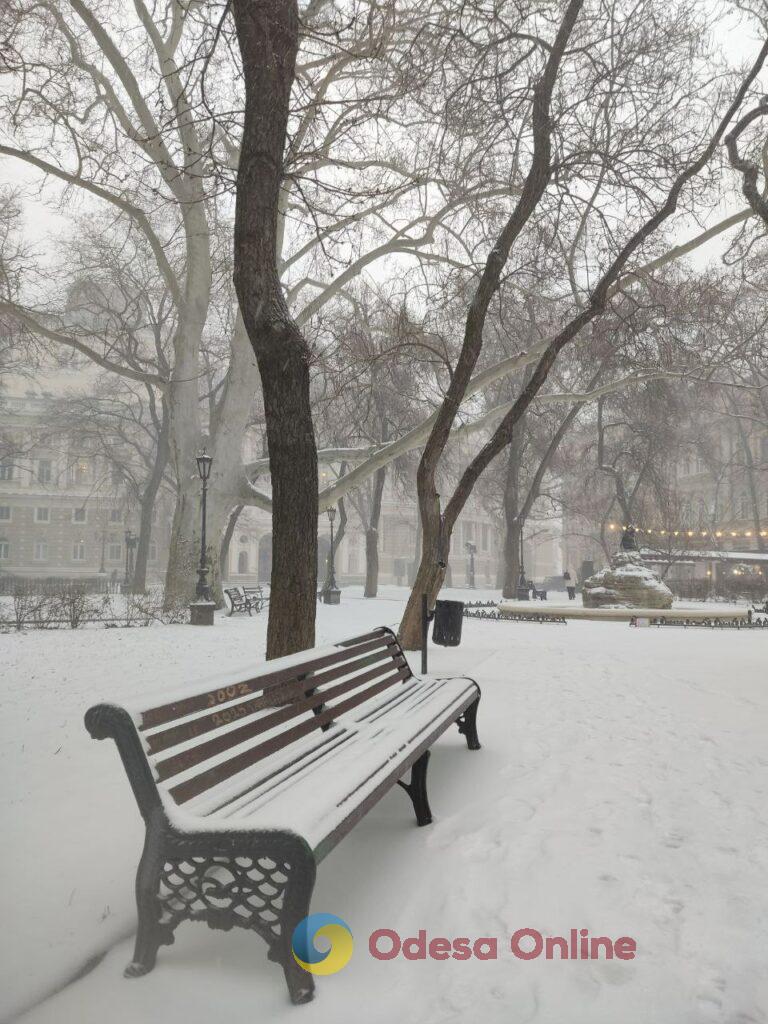 Одеса: снігопад змінив місто та його ритм (фоторепортаж)