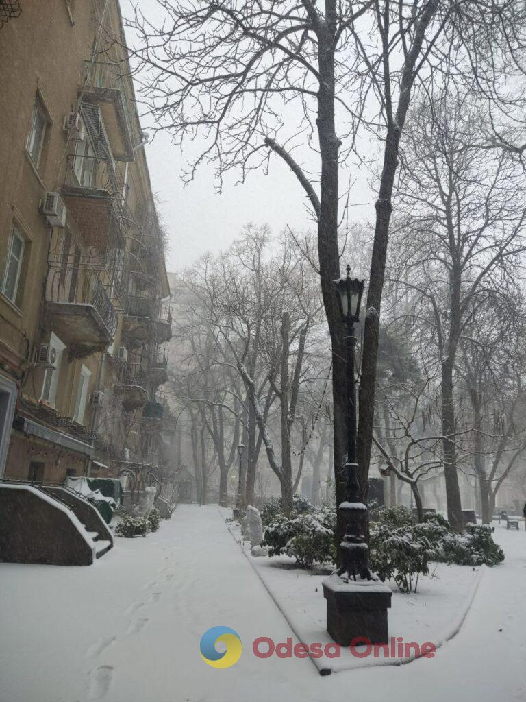 Одеса: снігопад змінив місто та його ритм (фоторепортаж)