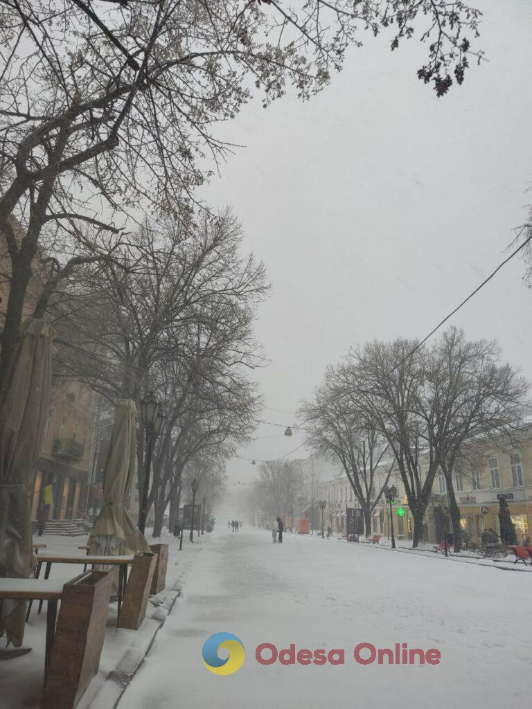 Одеса: снігопад змінив місто та його ритм (фоторепортаж)