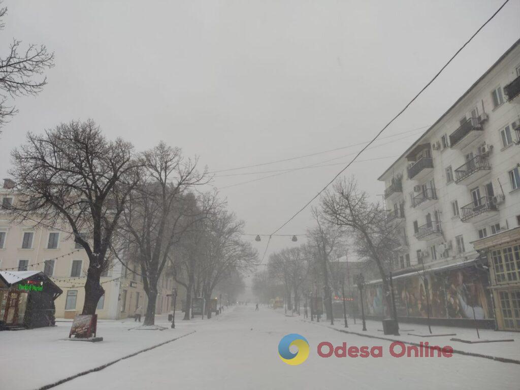 Одеса: снігопад змінив місто та його ритм (фоторепортаж)