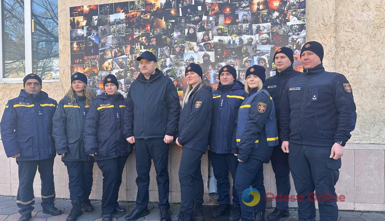 В Одессе открыли «Стену Несокрушимости» спасателей ГСЧС
