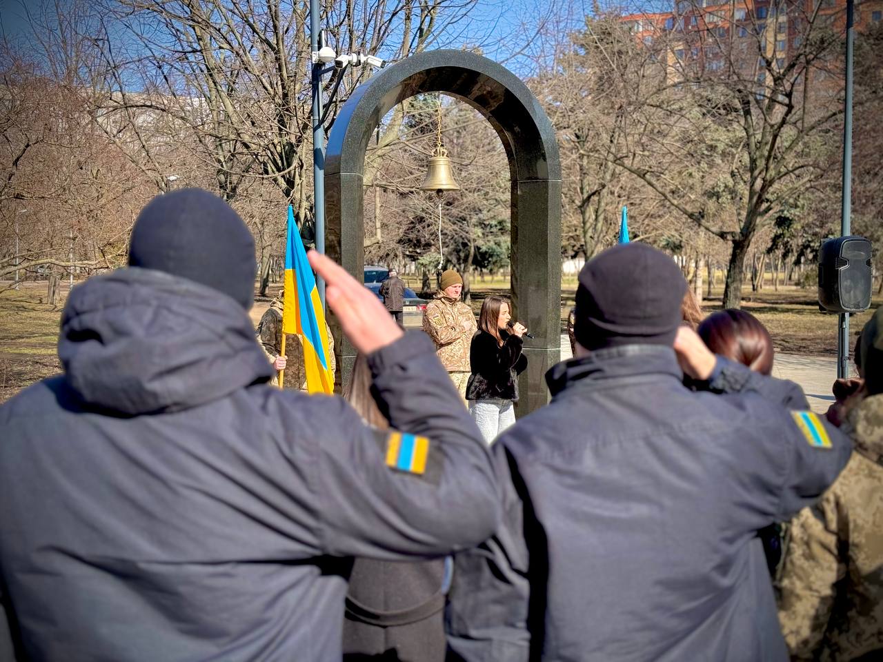 В Одессе прозвучал «Колокол памяти» по павшим защитникам Украины В Одессе прозвучал «Колокол памяти» по павшим защитникам Украины