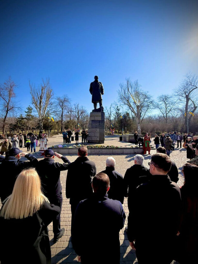 В Одесі відзначили 212-ту річницю від дня народження Тараса Шевченка