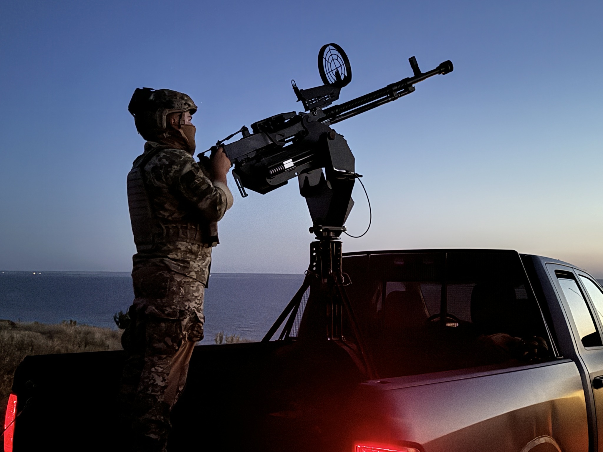 Одесские пограничники уничтожили два вражеских «шахеда» над морем