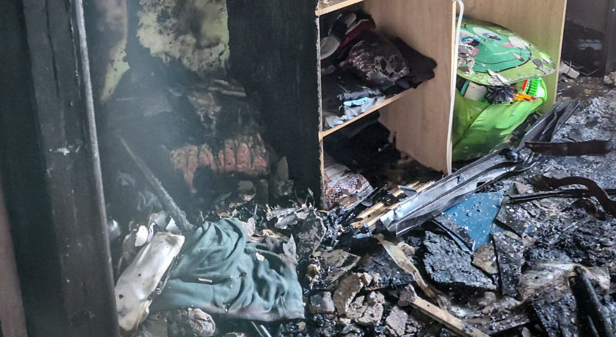 В Шабо во время пожара в многоэтажке эвакуировали двух людей