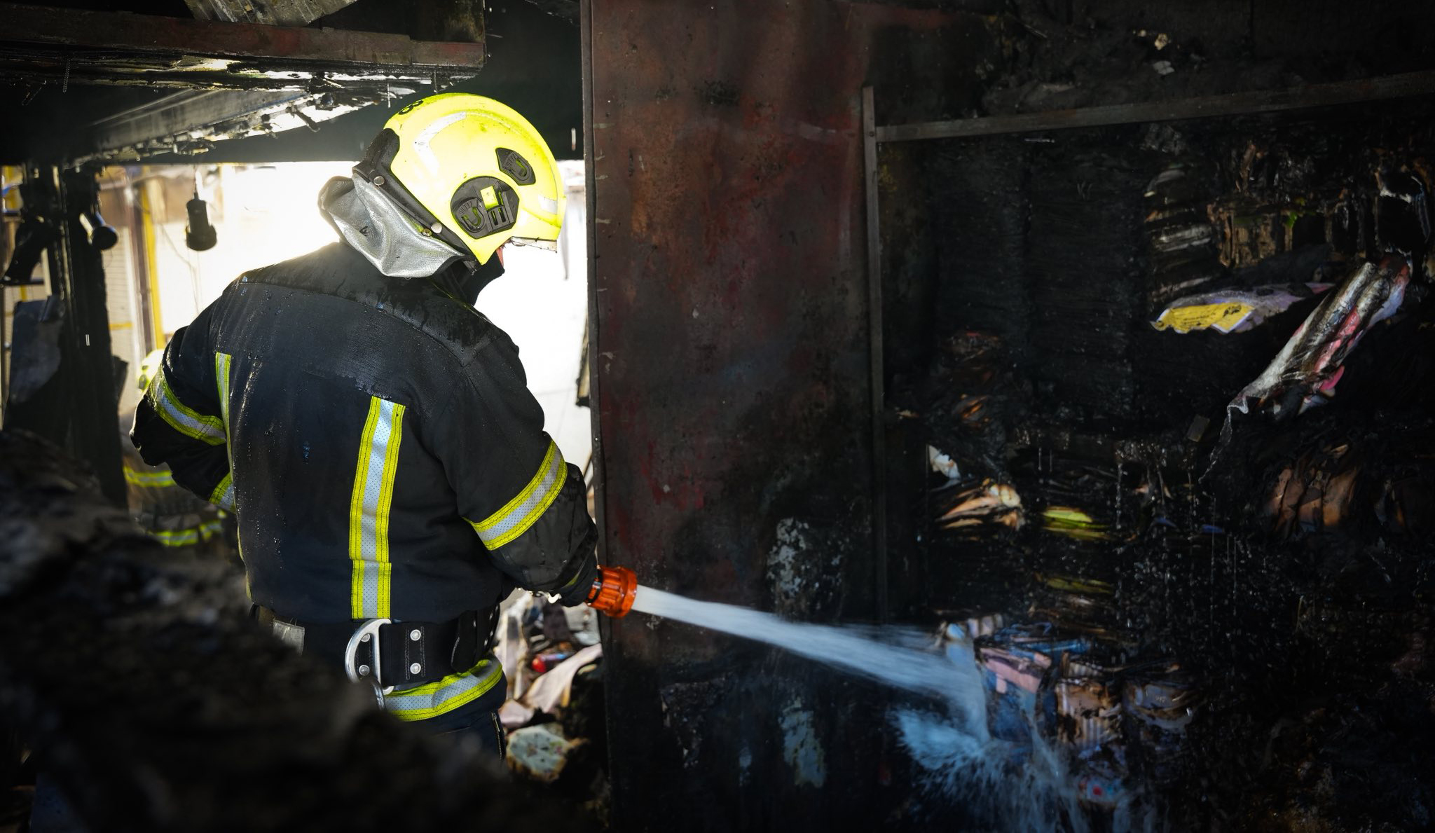 В Одесском районе в Маяках во время пожара спасли двух людей