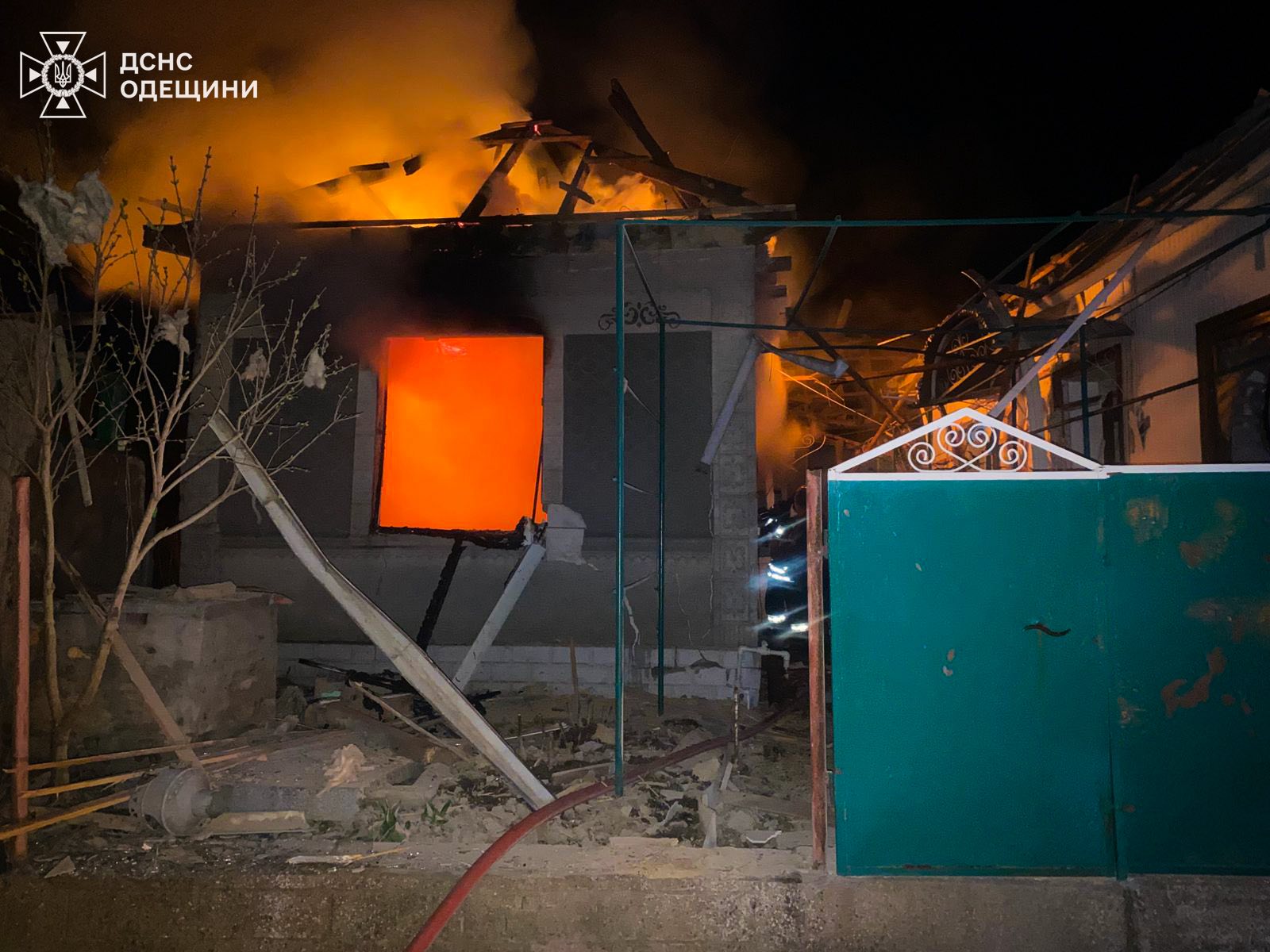 В результате вечерней атаки РФ по югу Одесской области погибла женщина В результате вечерней атаки РФ по югу Одесской области погибла женщина