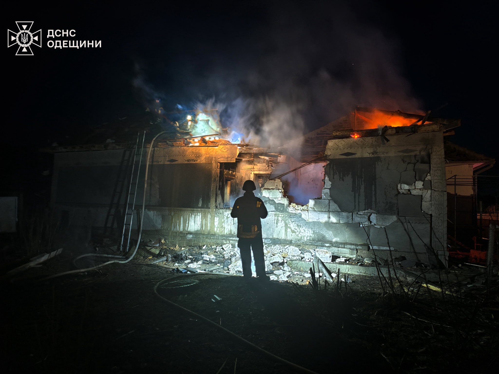 В результате вечерней атаки РФ по югу Одесской области погибла женщина В результате вечерней атаки РФ по югу Одесской области погибла женщина