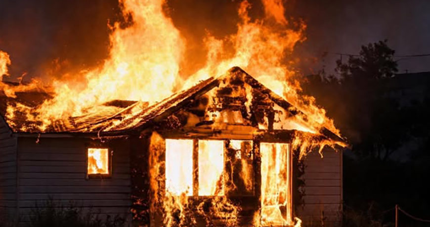 В Одесской области из-за пожара погиб мужчина