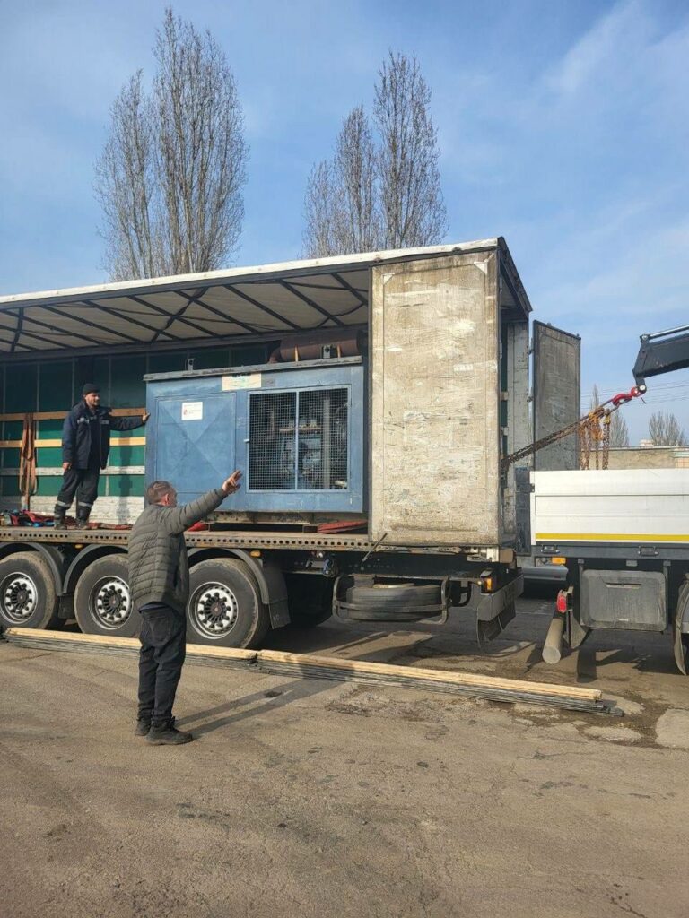 Одесса получила генераторы от европейских партнеров на 3,2 миллиона гривен