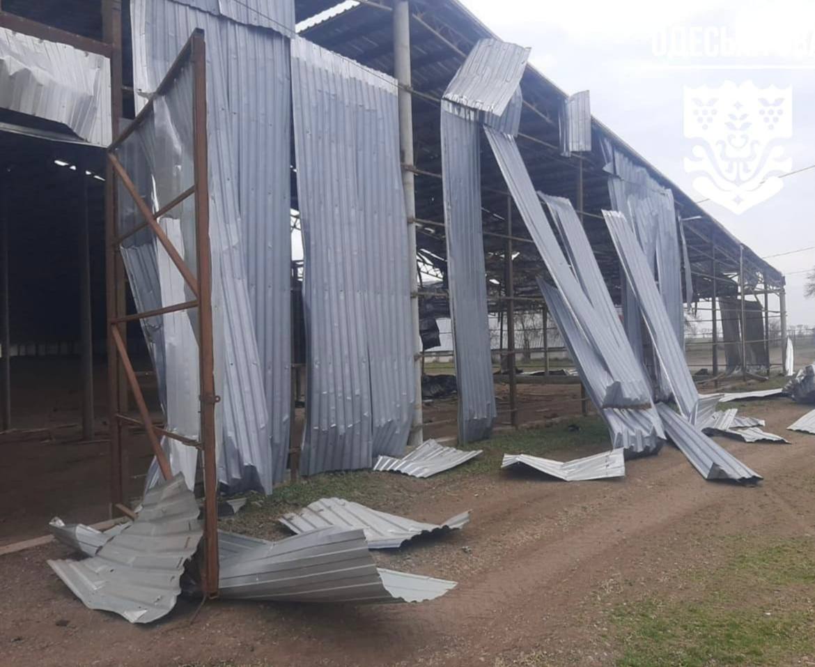 РФ массированно атаковала юг Одесской области РФ массированно атаковала юг Одесской области