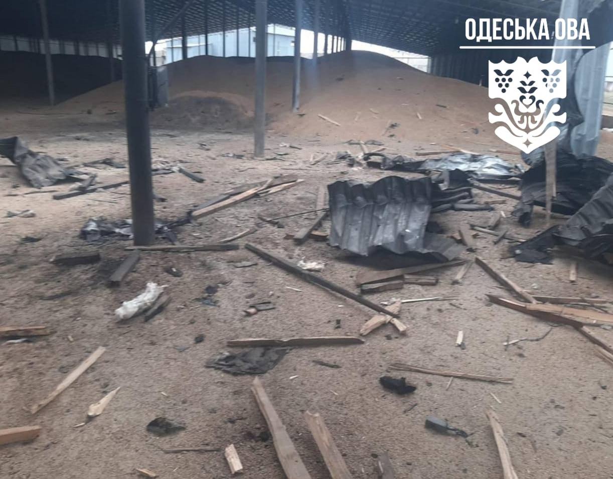 РФ массированно атаковала юг Одесской области РФ массированно атаковала юг Одесской области