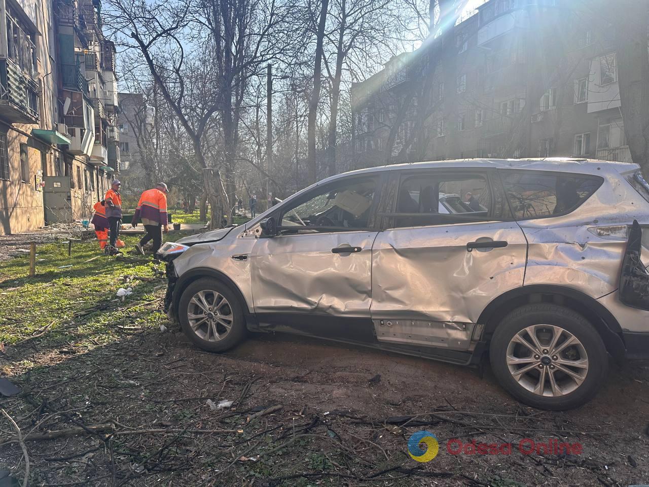 Ночная атака на Одессу 28 марта: фотографии последствий и рассказы очевидцев