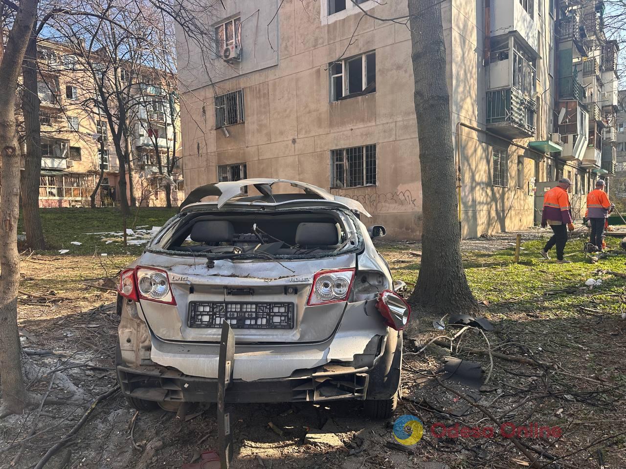 Ночная атака на Одессу 28 марта: фотографии последствий и рассказы очевидцев