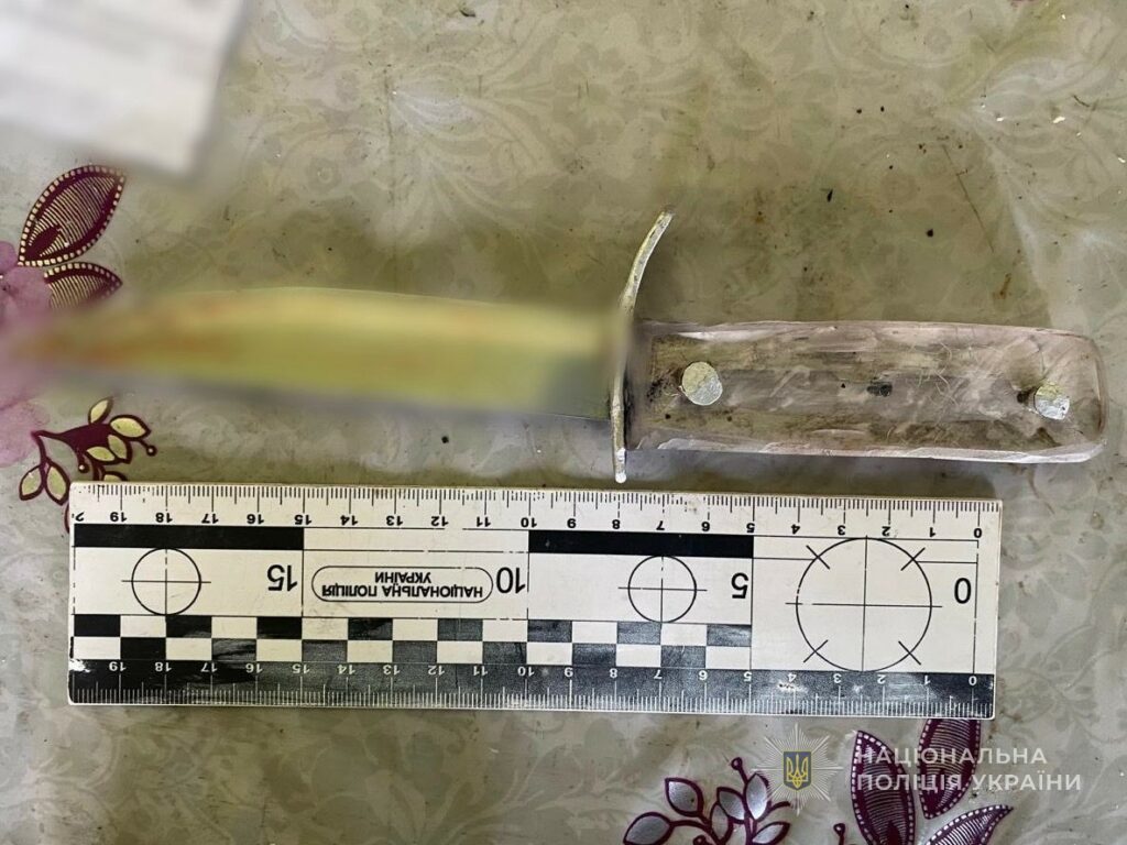 На Одещині чоловіка взяли під варту за напад з ножем на співмешканку