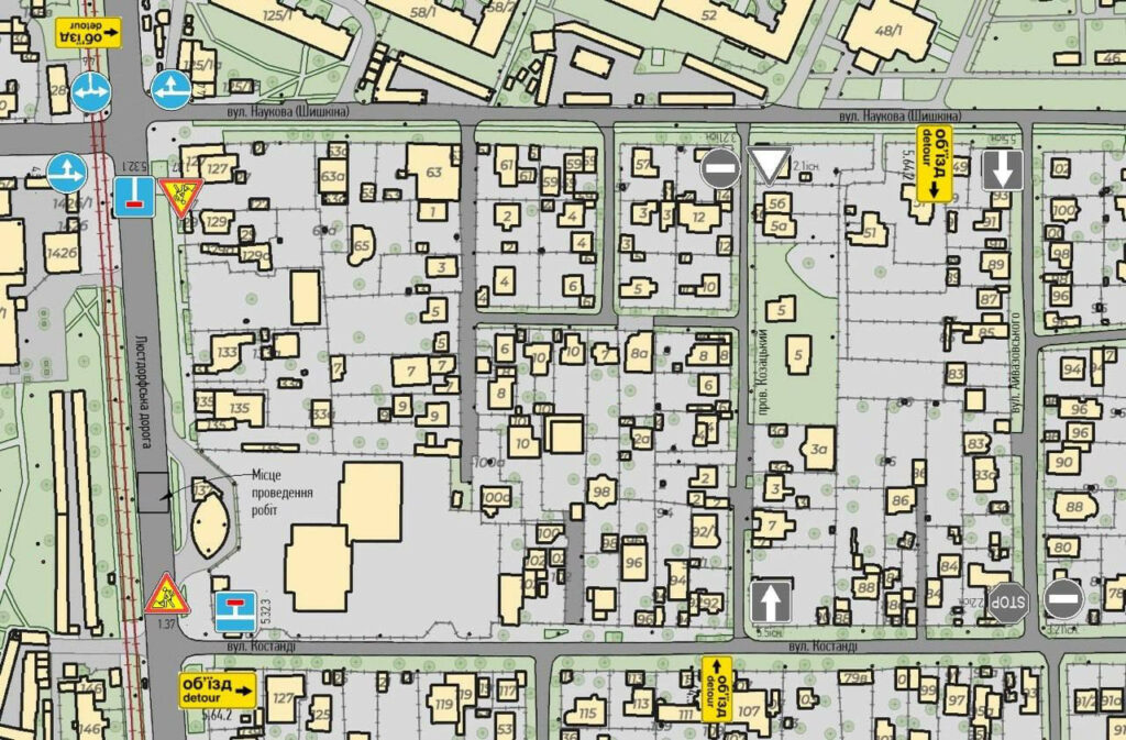 Одесса: из-за ремонта коллектора перекрыли движение на части Люстдорфской дороги