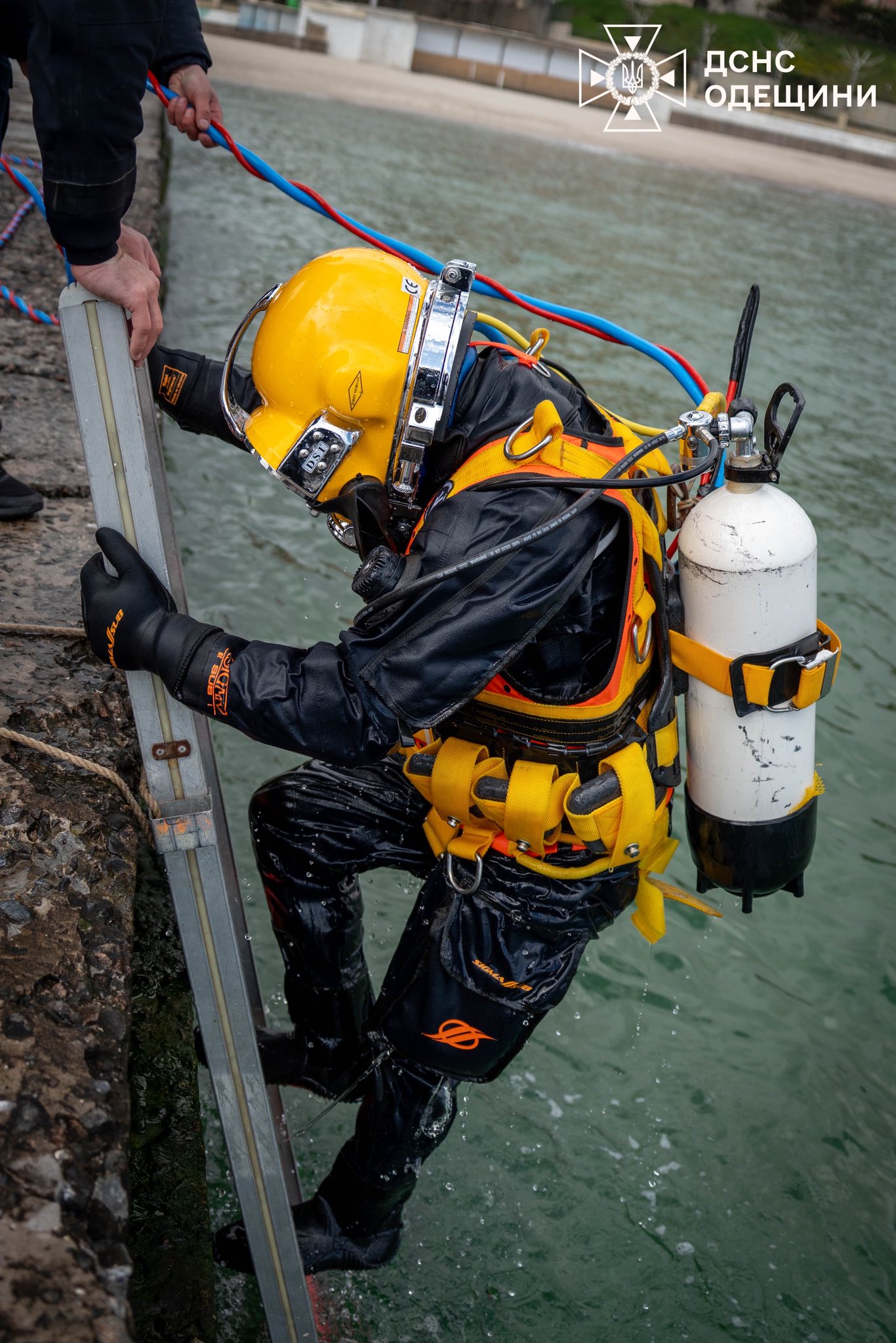 На Одещині водолази ДСНС з трьох областей пройшли кваліфікаційні випробування