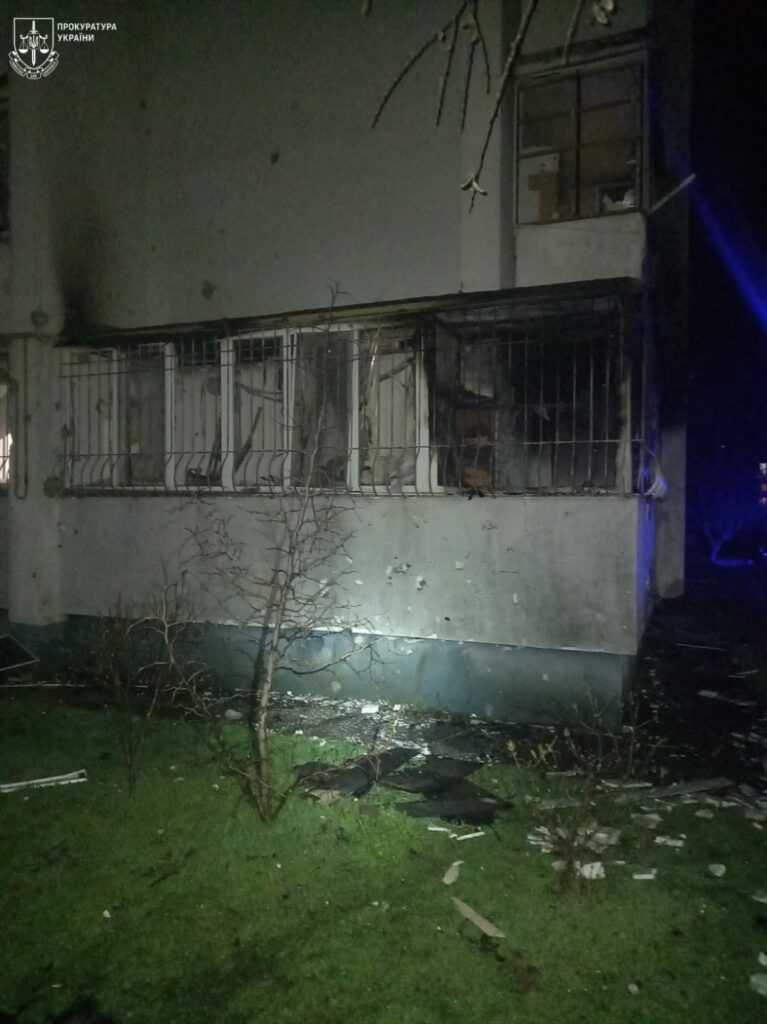 Ворог вкотре вдарив по Одещині безпілотниками – прокуратура розпочала розслідування