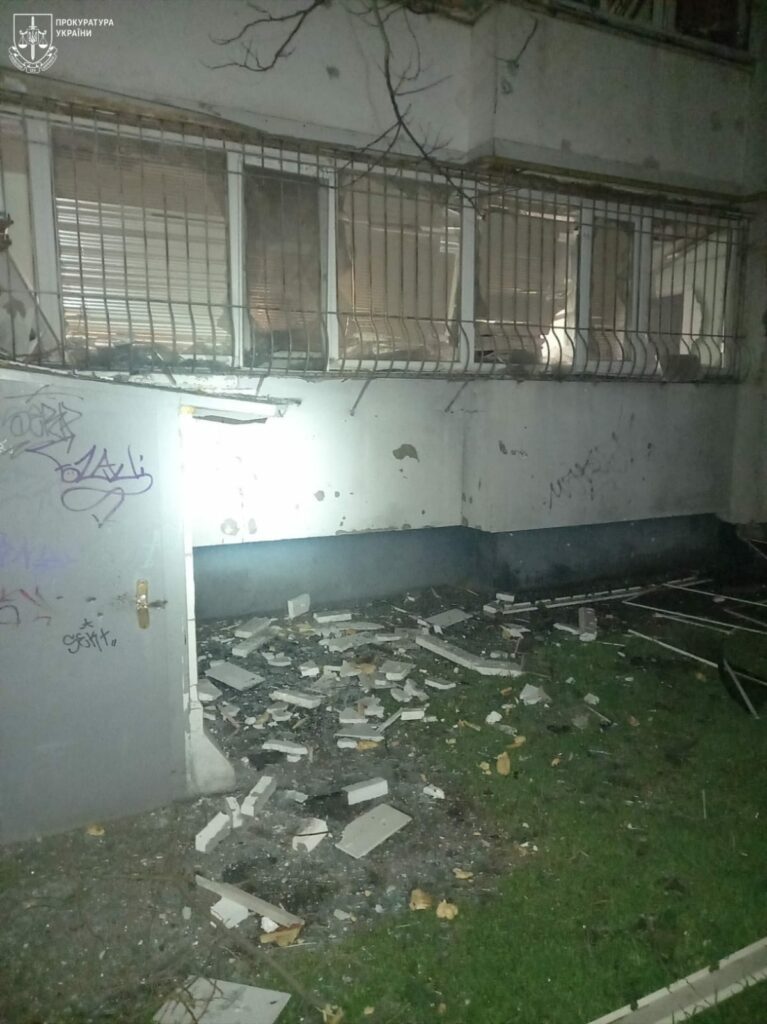 Ворог вкотре вдарив по Одещині безпілотниками – прокуратура розпочала розслідування