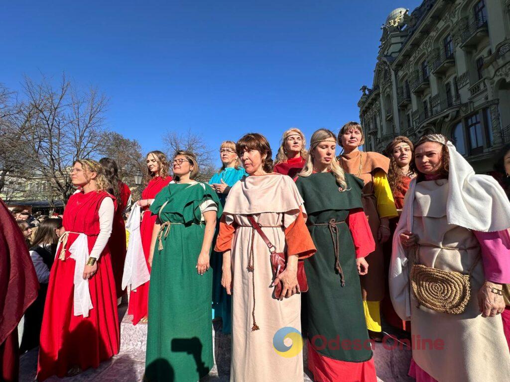 Пасхальная реконструкция в Одессе: более 400 актеров оживили библейские события (фото)
