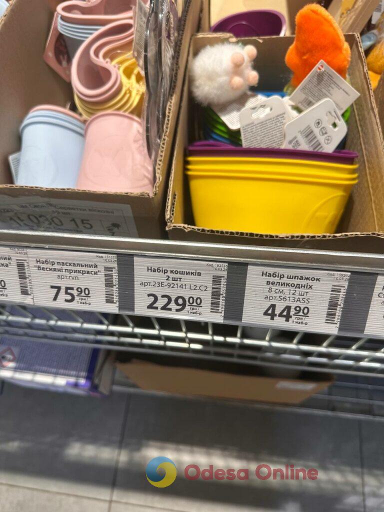 Сколько стоит пасхальная корзина в Одессе: обзор цен в магазинах и пекарнях