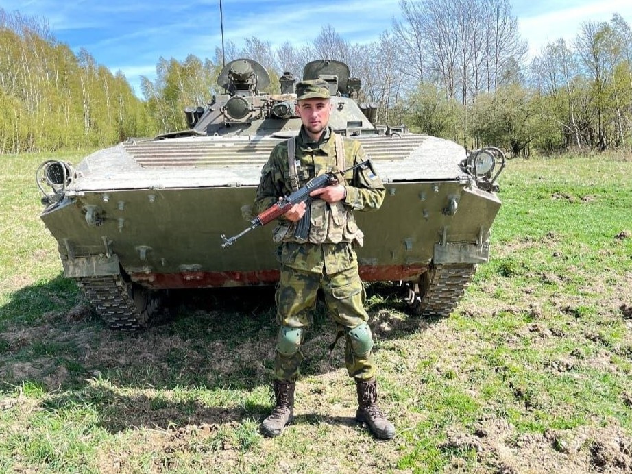 В Одесской области простились с павшим пограничником Павлом Осадчим