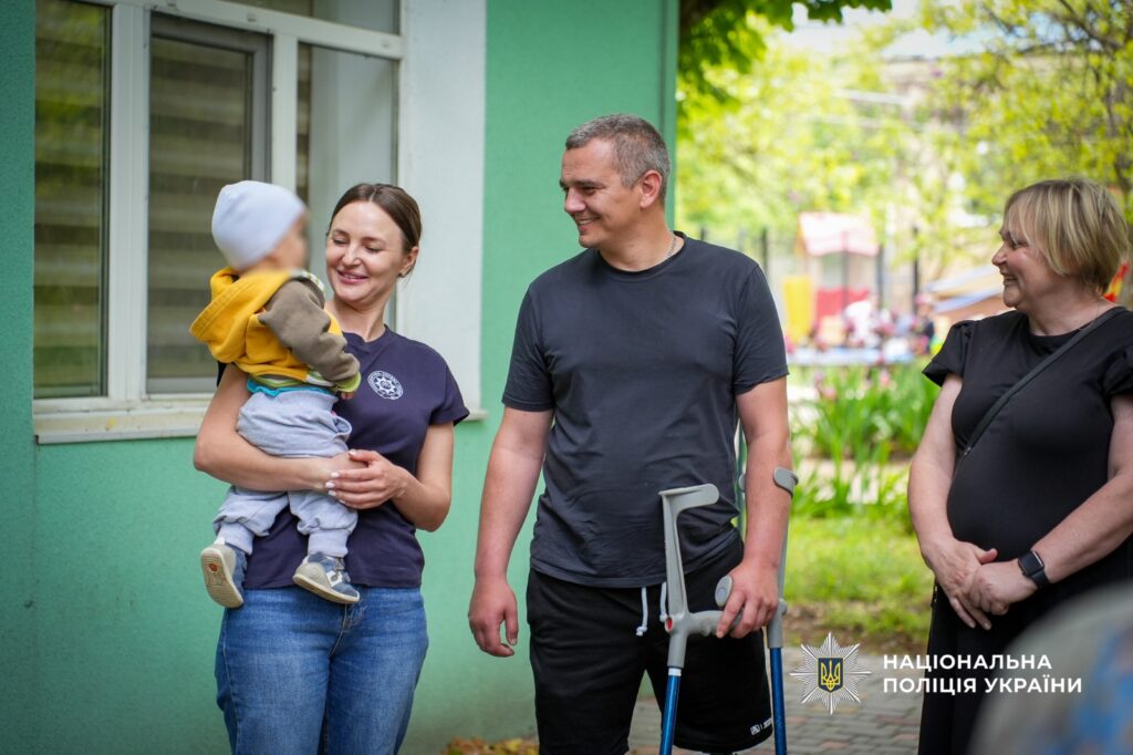 Ветерани поліції підтримали вихованців дитячого будинку в Одесі