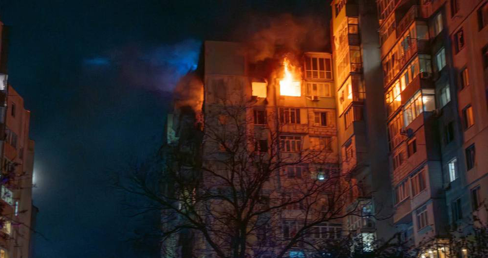 В Одессе из-за ночной атаки дронов пострадали два человека