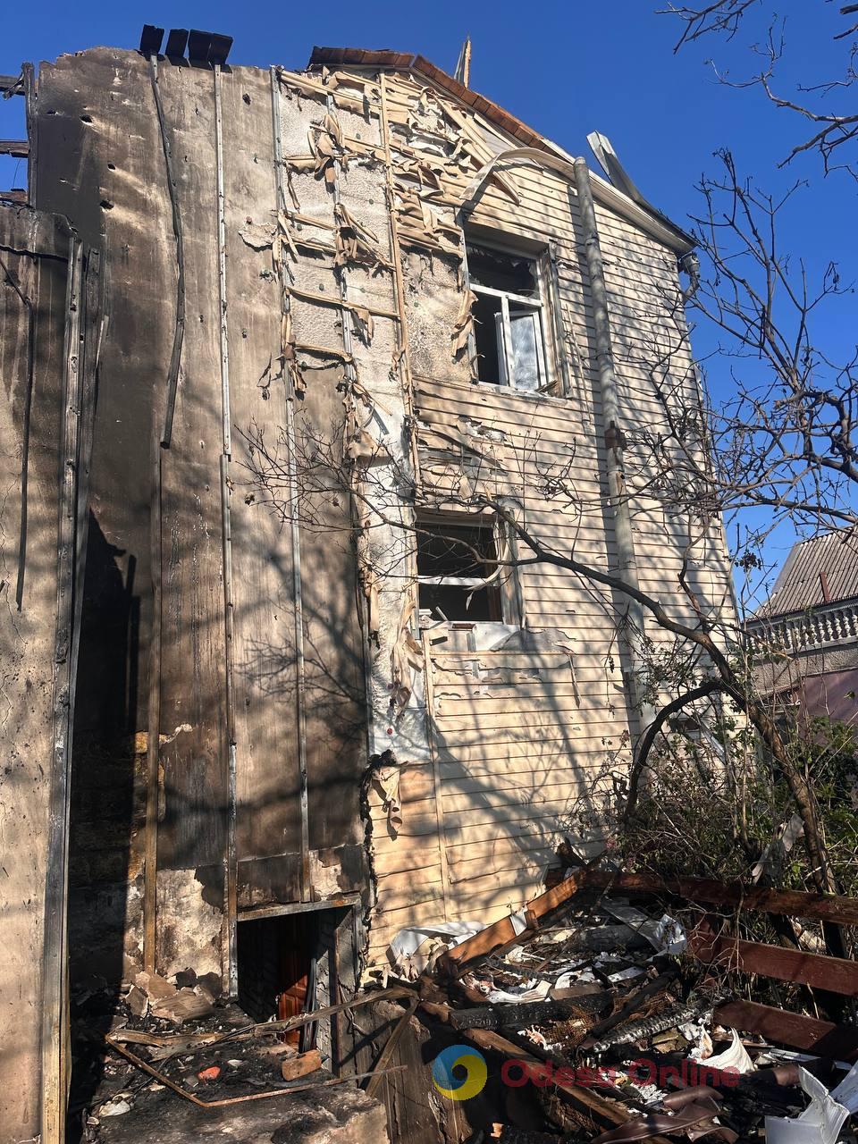 Ворожа атака на Одещину в ніч на 3 травня: фото наслідків та розповіді очевидців