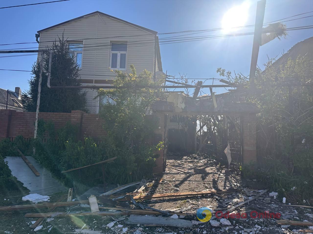 Ворожа атака на Одещину в ніч на 3 травня: фото наслідків та розповіді очевидців
