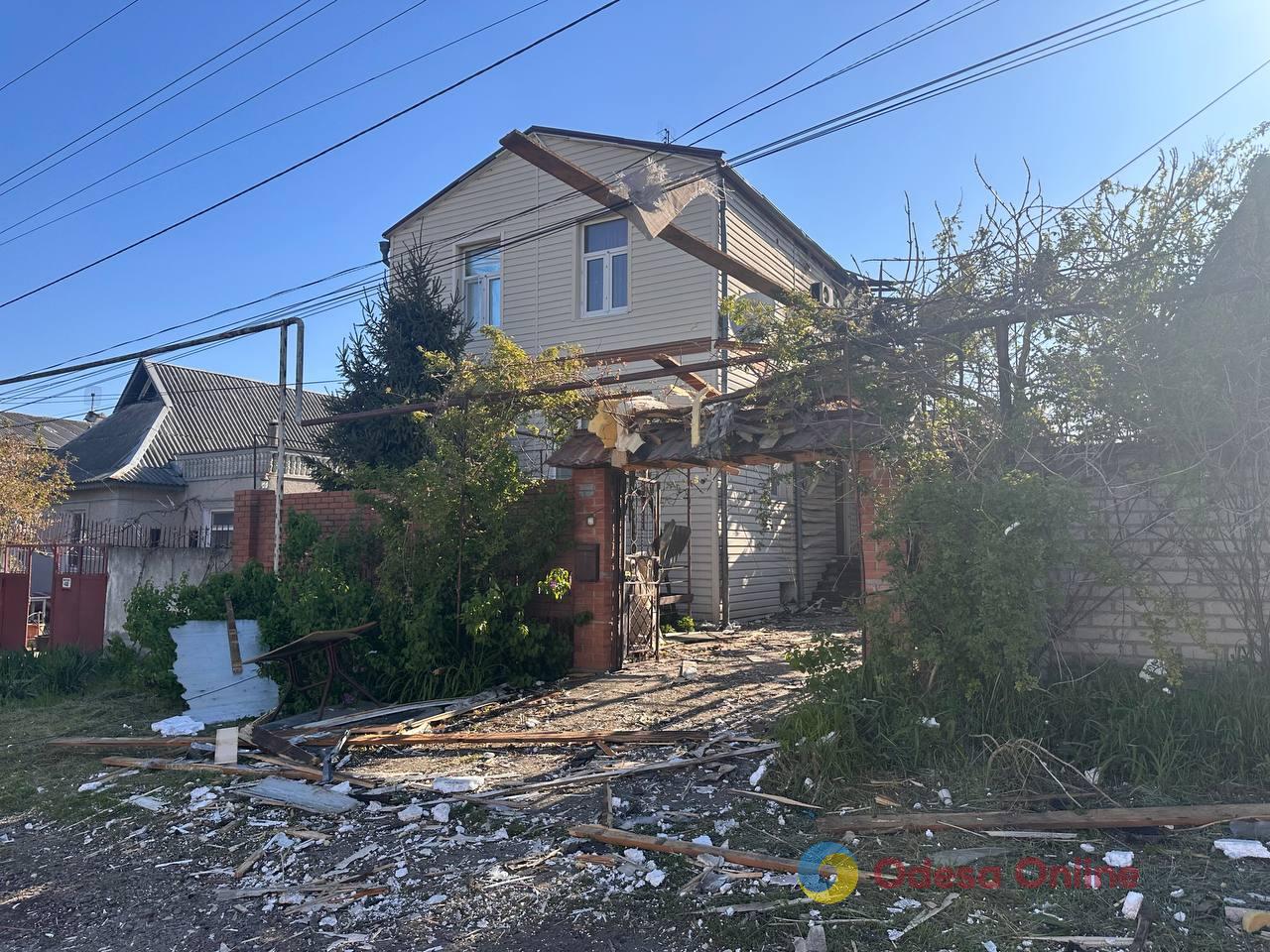 Ворожа атака на Одещину в ніч на 3 травня: фото наслідків та розповіді очевидців