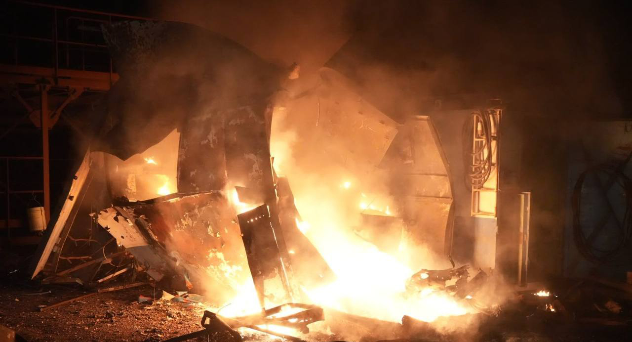 На Одещині російські БпЛА атакували промислову інфраструктуру На Одещині російські БпЛА атакували промислову інфраструктуру