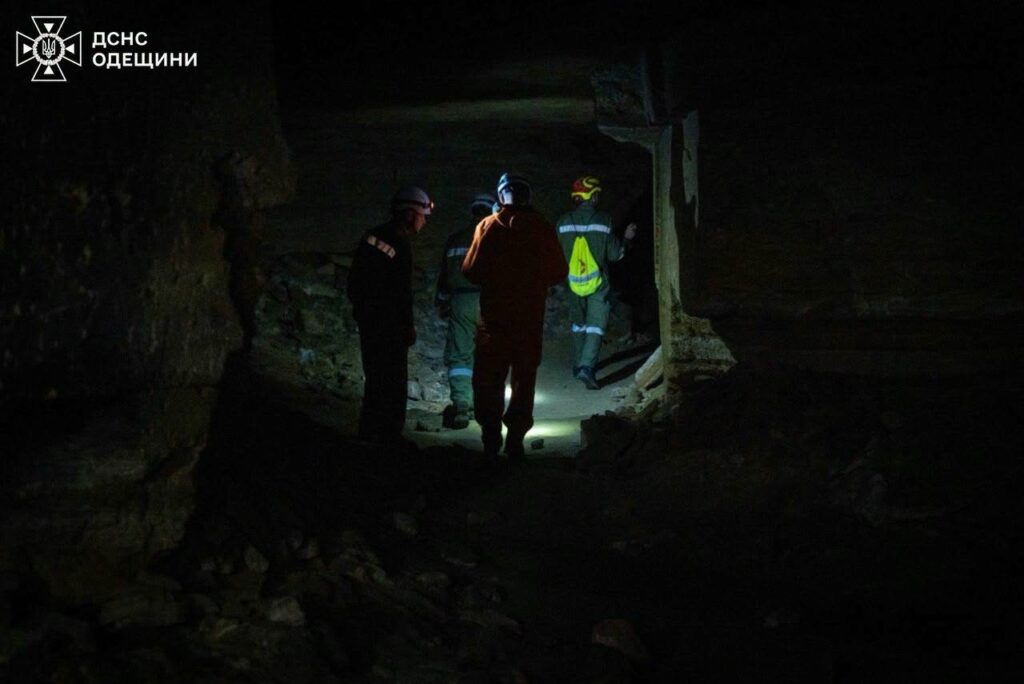 В катакомбах Одещини пройшли масштабні тренування рятувальників