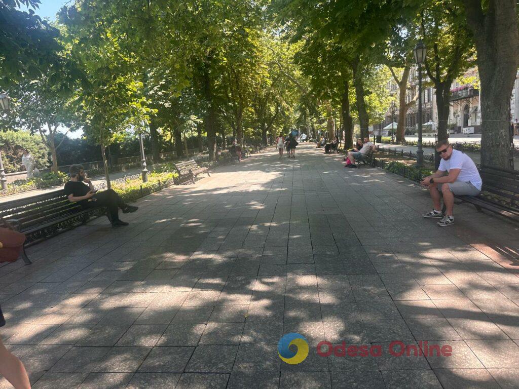 До Дня Конституції в Одесі розгорнули 100-метровий прапор України (фото)