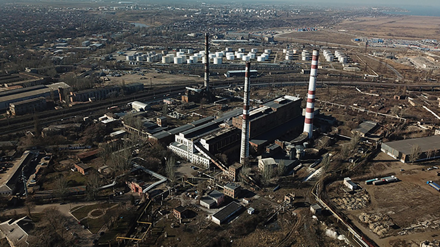 Авария на Одесской ТЭЦ оставила без света центр города Авария на Одесской ТЭЦ оставила без света центр города
