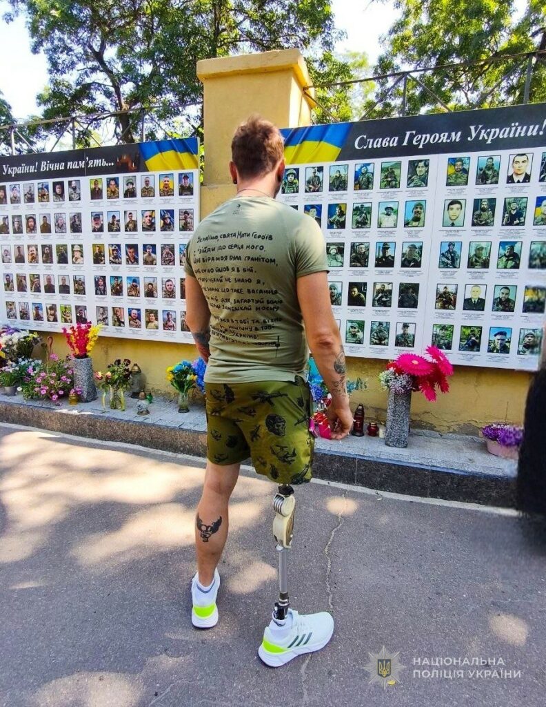 «Маршрутом памяти»: по Одессе проехала автоколонна в честь погибших защитников Украины