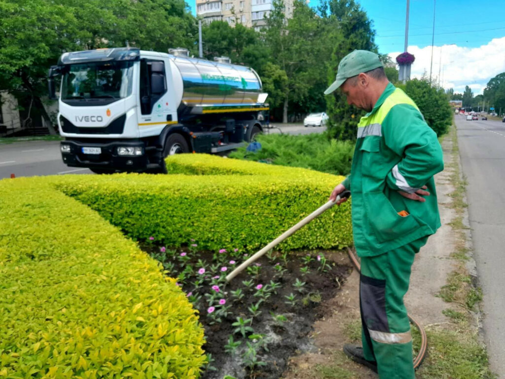 Понад 1700 молодих софор, кипарисів та платанів висадили в Одесі з початку року Более 1700 молодых софор, кипарисов и платанов высадили в Одессе с начала года