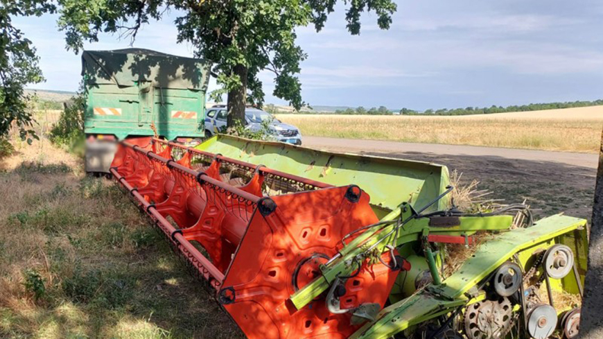 Кража урожаю ячменю біля Миколаївки на Одещині: є затриманий