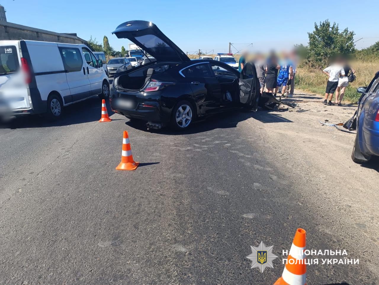 В Одесском районе в ДТП пострадали четыре человека, среди них двое несовершеннолетних