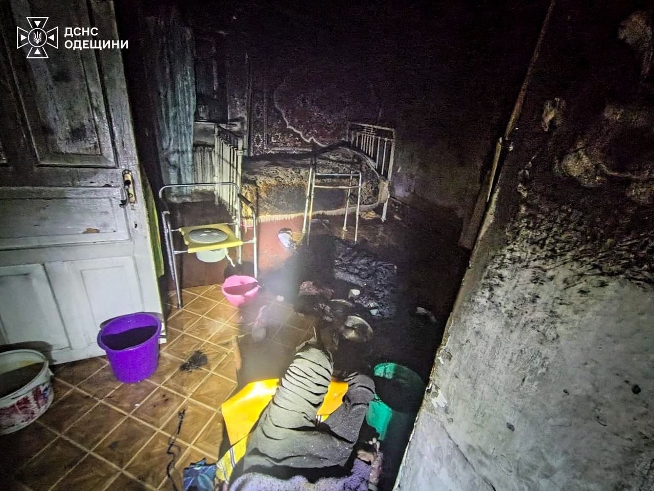 В Одеській області під час пожежі в будинку загинув чоловік