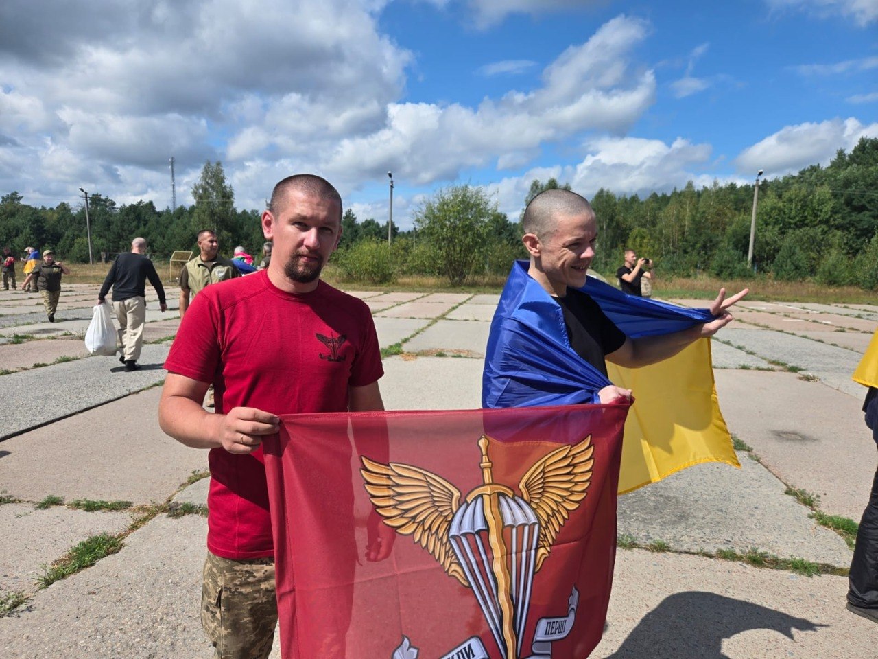 З російського полону повернули 103 українських захисників
