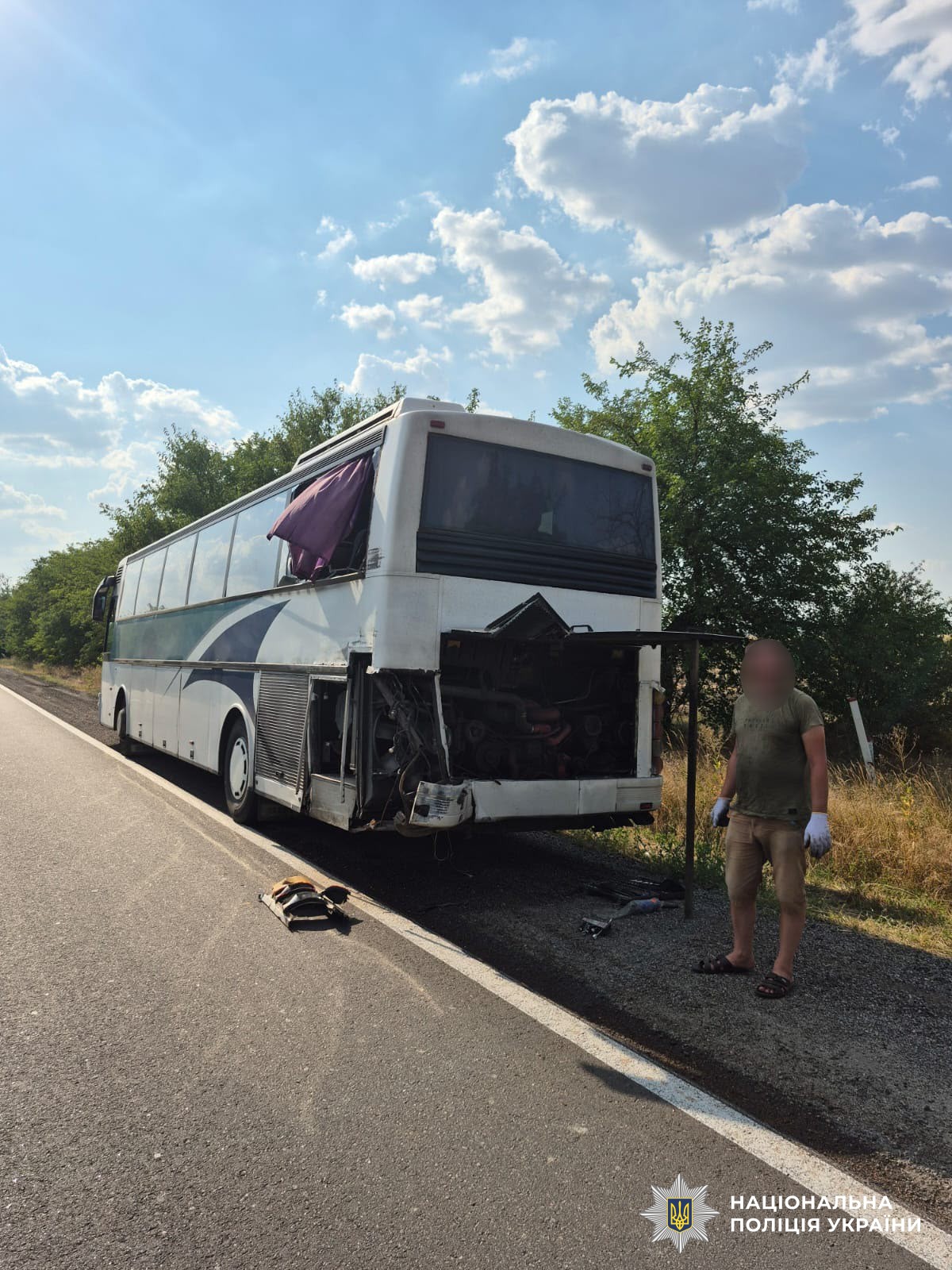 В Николаевской области в ДТП на трассе Одесса — Мелитополь погиб водитель кроссовера