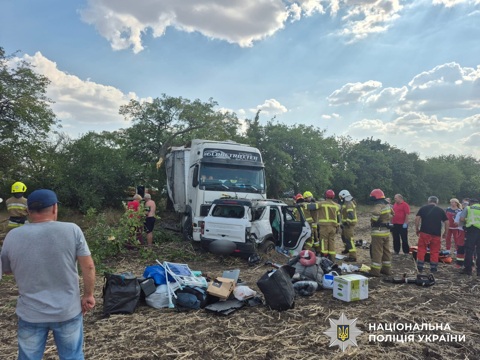 В Николаевской области в ДТП на трассе Одесса — Мелитополь погиб водитель кроссовера