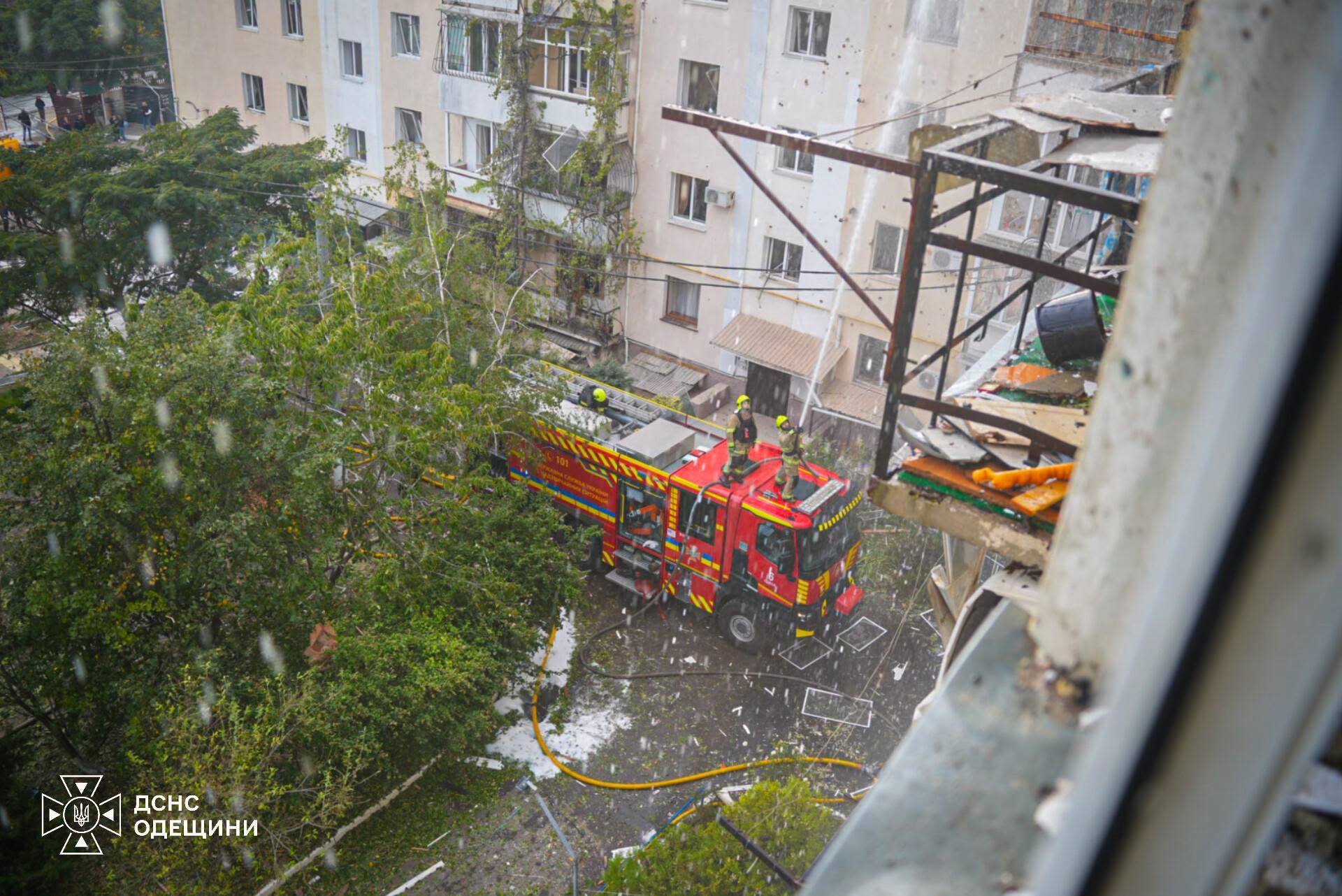 На Одещині внаслідок атаки постраждали 11-місячна дівчинка та її мати