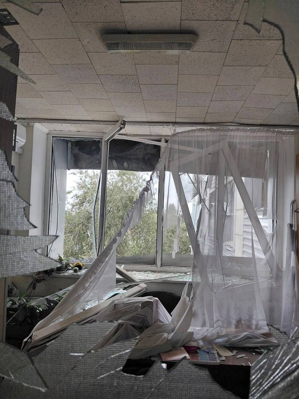 Поврежденный атакой КДЦ городской больницы в Одессе не будет работать до 28 сентября Поврежденный атакой КДЦ городской больницы в Одессе не будет работать до 28 сентября